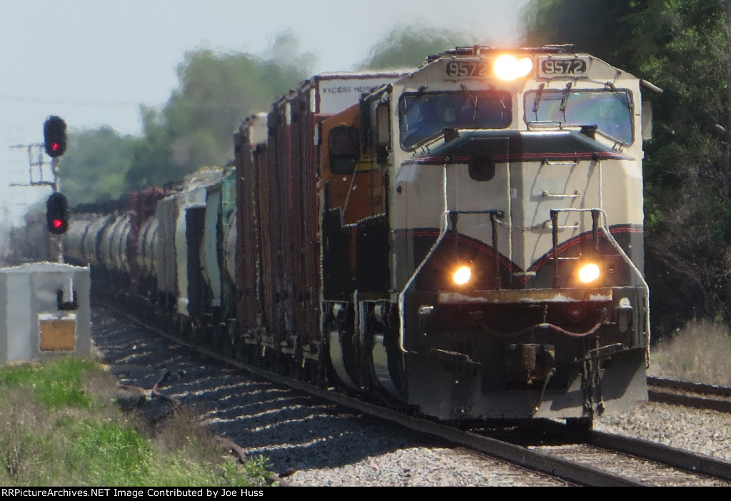 BNSF 9572 West